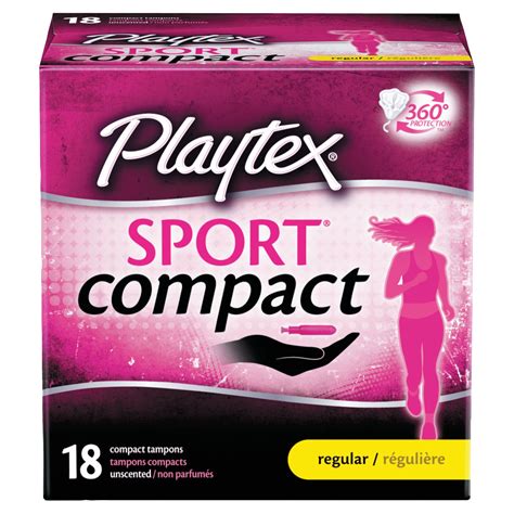 Playtex Sport Compact Tampons logo