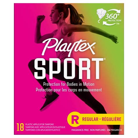 Playtex Sport Regular Tampons commercials