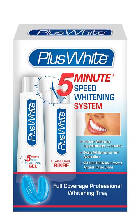 Plus White 5 Minute Speed Whitening System logo