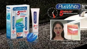 Plus White TV commercial - Five Shades Whiter Smile