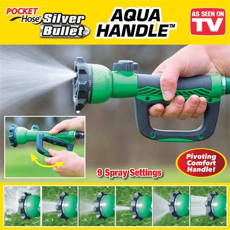 Pocket Hose Aqua Handle commercials