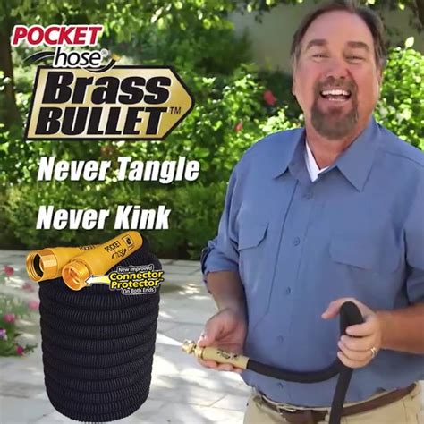 Pocket Hose Brass Bullet TV commercial - Bulletproof Vest