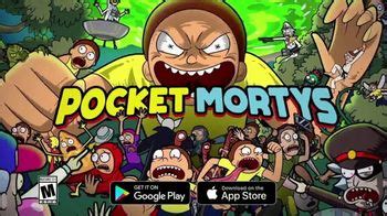 Pocket Mortys TV Spot, 'Wine Morty, Mr. Nimbus and Gardener Morty' created for Adult Swim Apps