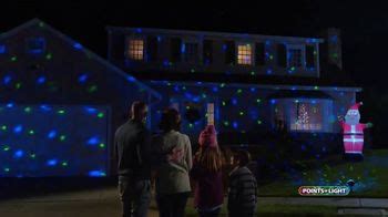 Points of Light Halloween Projector TV commercial - Dazzling Displays