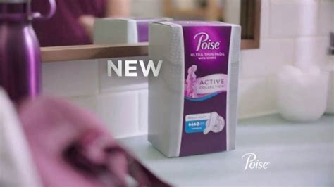 Poise Active Collection TV commercial - Stay You