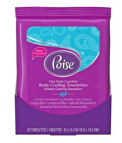 Poise Body Cooling Towlettes commercials