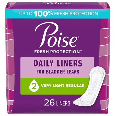 Poise Daily Liners commercials