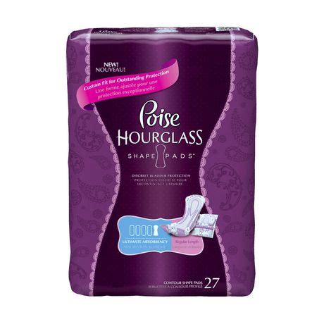 Poise Hourglass commercials