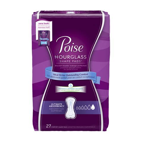 Poise Hourglass commercials