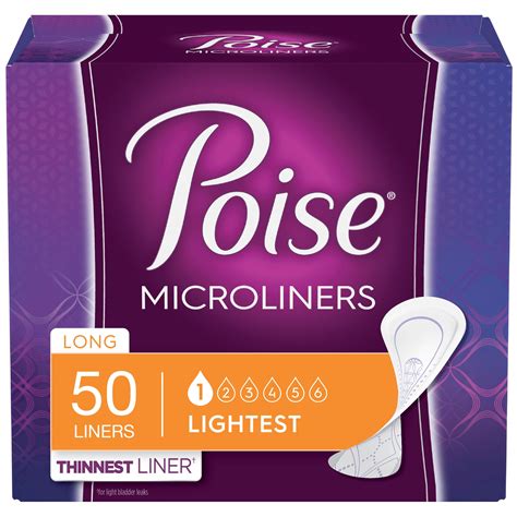 Poise Microliners commercials