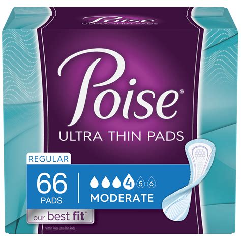 Poise Thin-Shape Pads logo