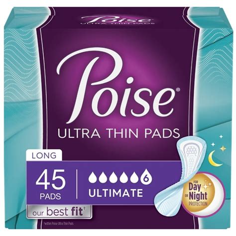 Poise Ultra Thin Pads commercials