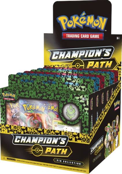 Pokemon Pokémon TCG: Champion’s Path Pin Collection Hulbury Gym logo