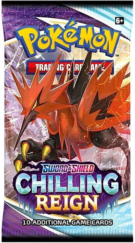 Pokemon Sword and Shield Chilling Reign Booster Pack logo