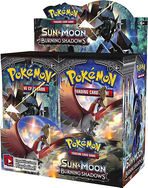 Pokemon TCG: Sun & Moon Burning Shadows Collectors Album logo