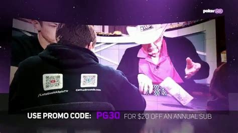 PokerGO TV commercial - Annual Subscription: $20 Off