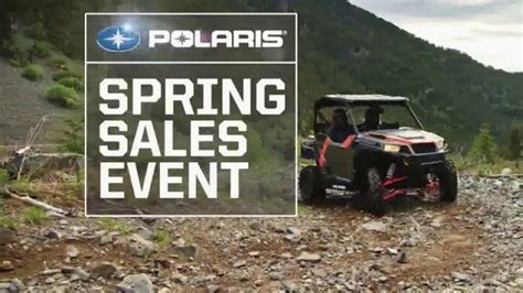 Polaris Spring Sales Event TV Spot, 'Pushing the Limits'