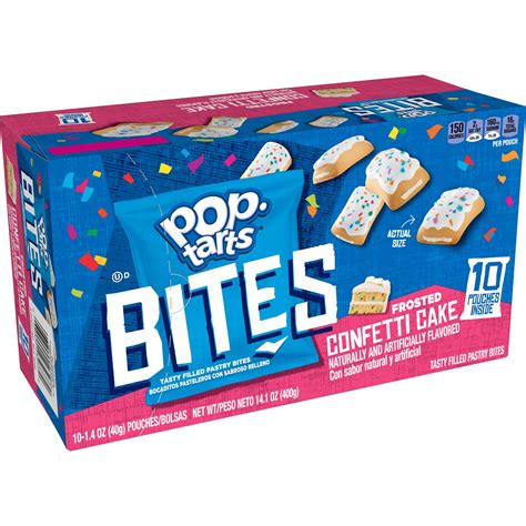 Pop-Tarts Bites Frosted Confetti Cake