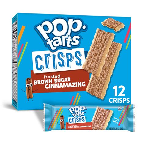 Pop-Tarts Crisps Frosted Brown Sugar Cinnamazing logo