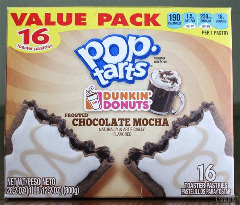 Pop-Tarts Dunkin' Donuts Frosted Chocolate Mocha