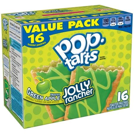 Pop-Tarts Jolly Rancher Green Apple logo