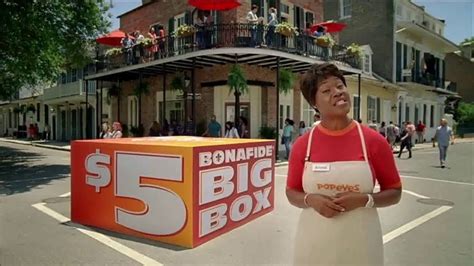 Popeyes $5 Bonafide Big Box TV Spot, 'This Is a Meal' featuring Deidrie Henry