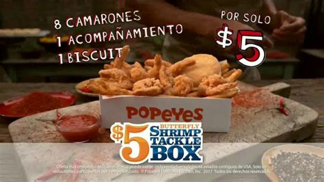Popeyes $5 Butterfly Shrimp Tackle Box TV Spot, 'Soy flamingo' featuring Alejandro Patino