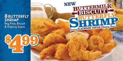 Popeyes Buttermilk Biscuit Butterfly Shrimp commercials