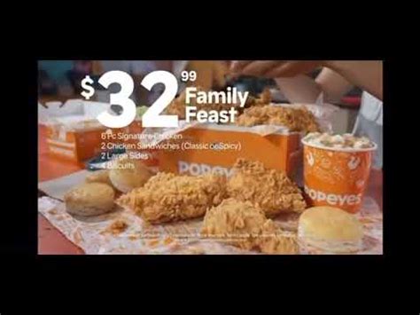 Popeyes Family Feast TV Spot, 'Everyone Is Family'