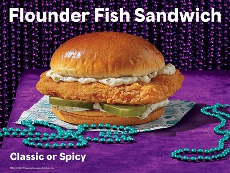 Popeyes Flounder Fish Sandwich commercials