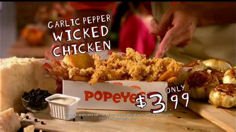 Popeyes Garlic Pepper Wicked Chick'n TV Spot