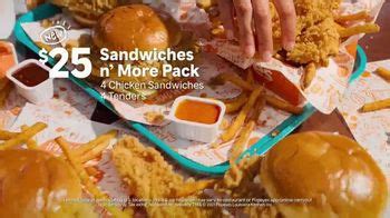 Popeyes Sandwiches n' More Pack TV Spot, 'Shook' featuring Mark Valeriano