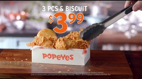 Popeyes Tenders & Biscuit TV commercial - Gators and Chicken: $3.99