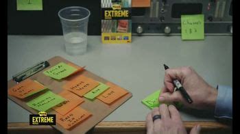 Post-it Extreme Notes TV Spot, 'Build It' Featuring Marty Smith