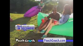 Pouch Couch Inflatable Lounger TV Spot, 'Dorm Room Chill'