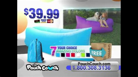 Pouch Couch TV Spot, 'Comfort Anywhere'