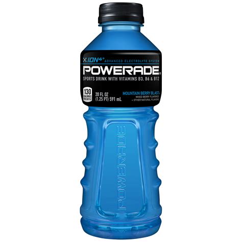Powerade ION4 Mountain Berry Blast commercials