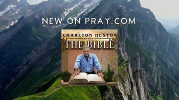 Pray, Inc. TV Spot, 'Charlton Heston Presents: The Bible' featuring Charlton Heston