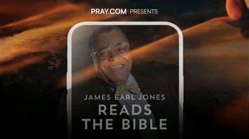 Pray.com App TV Spot, 'James Earl Jones Reads the Bible & Bedtime Bible Stories'