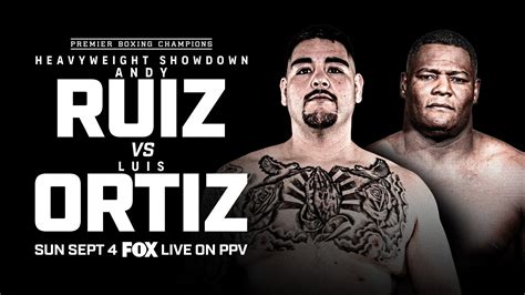 Premier Boxing Champions Pay-Per-View: Ruiz vs Ortiz logo