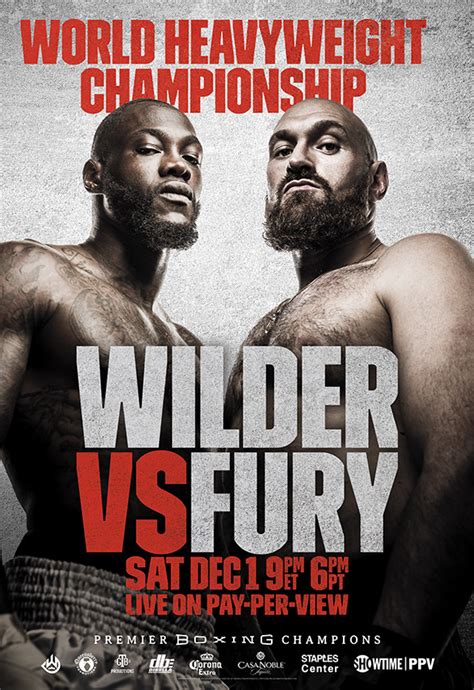 Premier Boxing Champions Pay-Per-View: World Heavyweight Championship: Wilder vs Fury II commercials