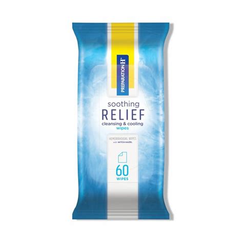 Preparation H Soothing Relief Cleansing & Cooling Wipes