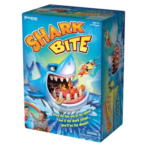 Pressman Toys Shark Bite commercials