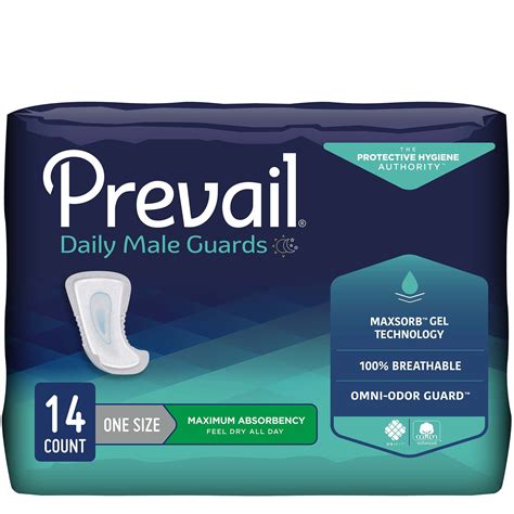 Prevail Male Guards commercials