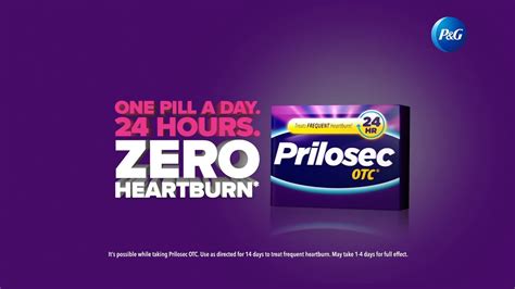 Prilosec OTC TV Spot, 'How Prilosec OTC Provides 24-Hour Heartburn Protection, With One Pill a Day' created for Prilosec