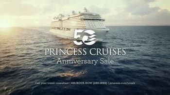 Princess Cruises 50th Anniversary Sale TV Spot, 'Join Us' featuring Elijah Alexander