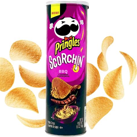 Pringles Scorchin' BBQ logo