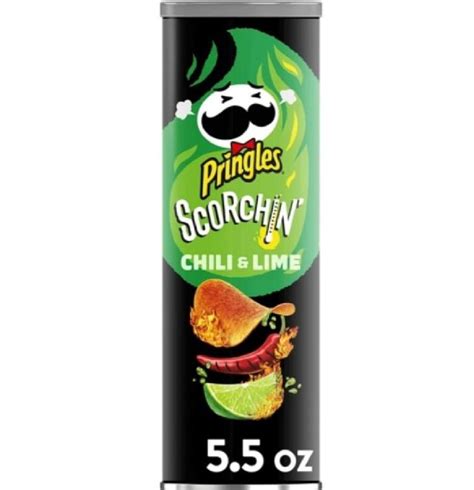 Pringles Scorchin' Chili & Lime logo