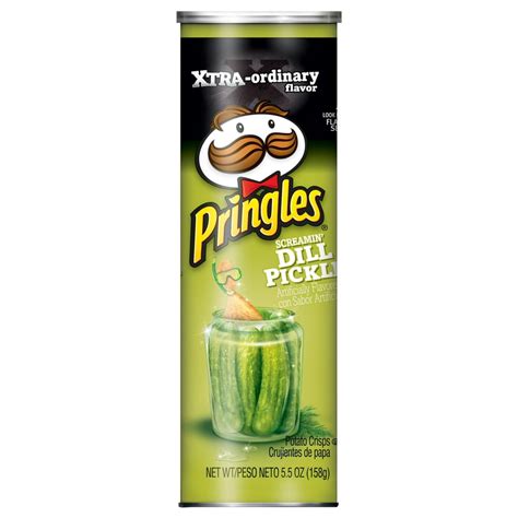 Pringles Screamin' Dill Pickle logo