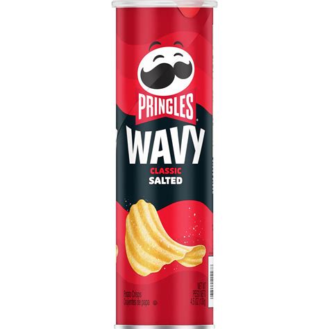 Pringles Wavy Classic Salted logo